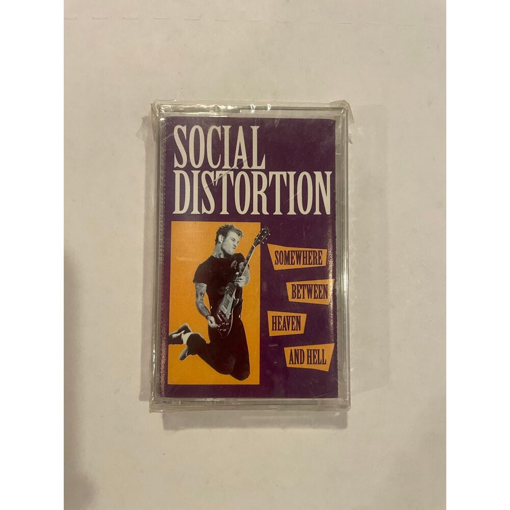 Social Distortion - Somewhere Between Tape Cassette Sealed